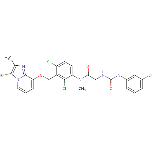Chemical structure of BindingDB Monomer ID 50067261