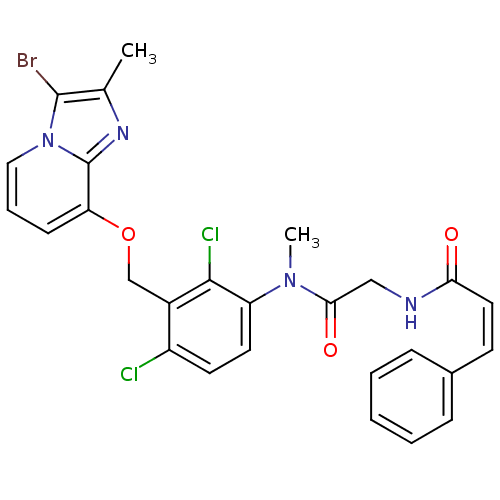 Chemical structure of BindingDB Monomer ID 50067264