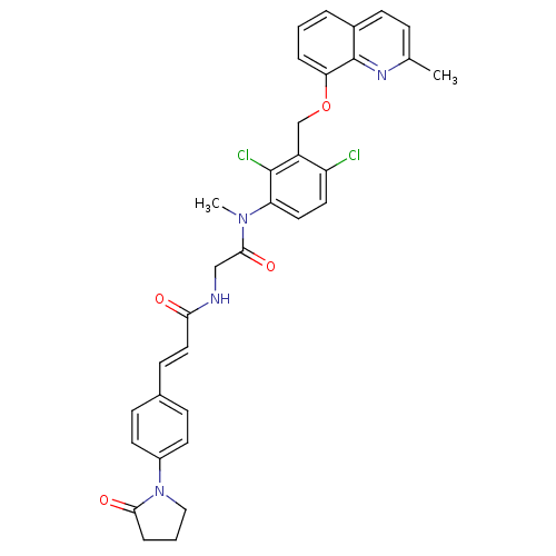 Chemical structure of BindingDB Monomer ID 50067274