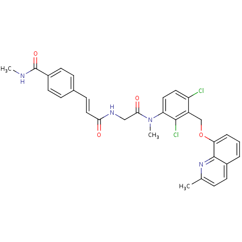 Chemical structure of BindingDB Monomer ID 50067281