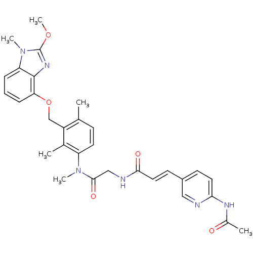 Chemical structure of BindingDB Monomer ID 50067293