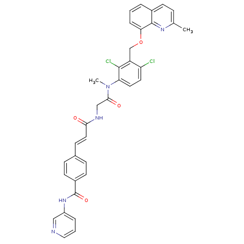 Chemical structure of BindingDB Monomer ID 50067294