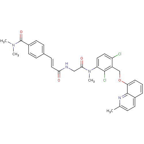 Chemical structure of BindingDB Monomer ID 50067295