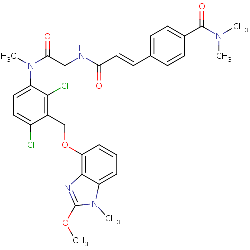 Chemical structure of BindingDB Monomer ID 50067297