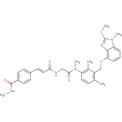 Chemical structure of BindingDB Monomer ID 50067299