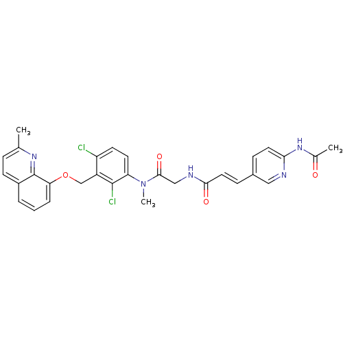 Chemical structure of BindingDB Monomer ID 50067301