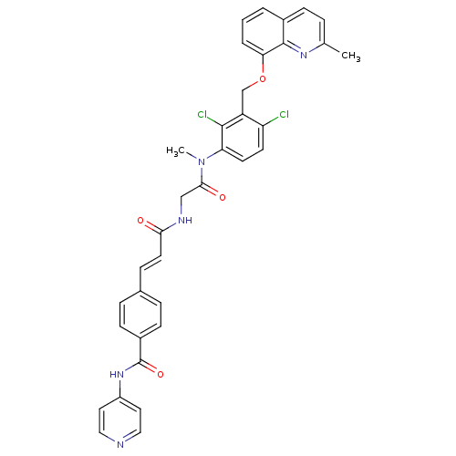 Chemical structure of BindingDB Monomer ID 50067302