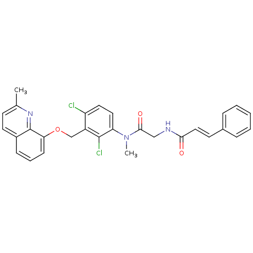 Chemical structure of BindingDB Monomer ID 50067308