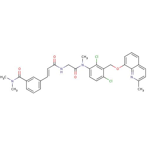 Chemical structure of BindingDB Monomer ID 50067312