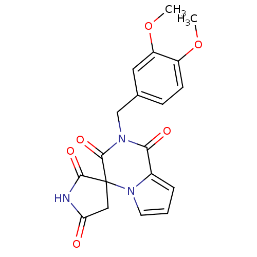 Chemical structure of BindingDB Monomer ID 50067381