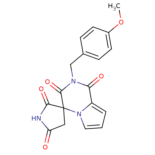 Chemical structure of BindingDB Monomer ID 50067382