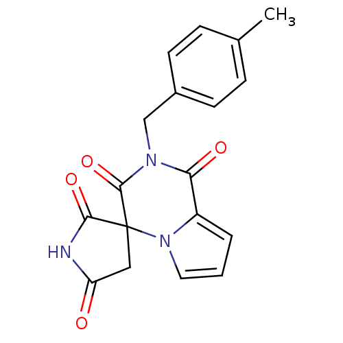 Chemical structure of BindingDB Monomer ID 50067386