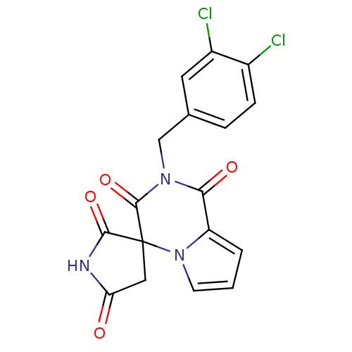 Chemical structure of BindingDB Monomer ID 50067390
