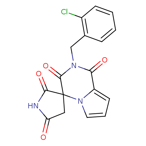 Chemical structure of BindingDB Monomer ID 50067391