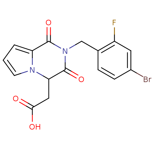 Chemical structure of BindingDB Monomer ID 50067392