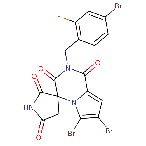Chemical structure of BindingDB Monomer ID 50067395