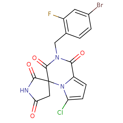 Chemical structure of BindingDB Monomer ID 50067401