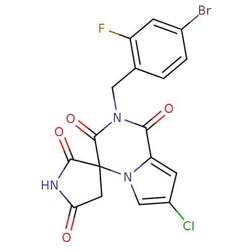 Chemical structure of BindingDB Monomer ID 50067402