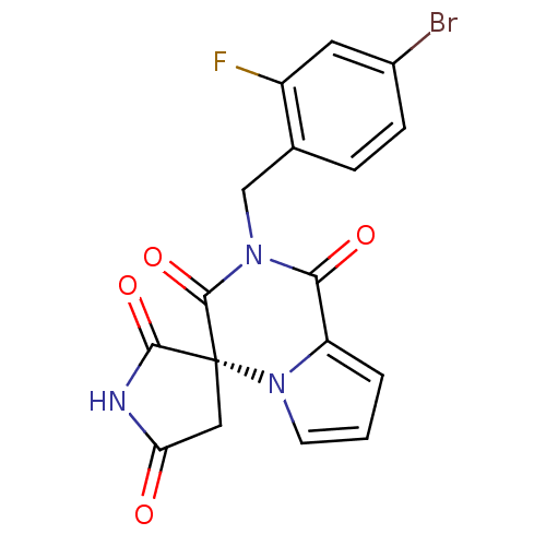 Chemical structure of BindingDB Monomer ID 50067407