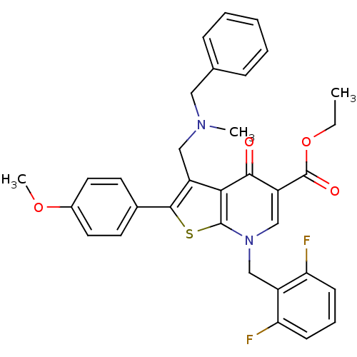 Chemical structure of BindingDB Monomer ID 50067484