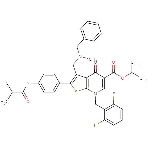 Chemical structure of BindingDB Monomer ID 50067485