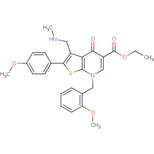 Chemical structure of BindingDB Monomer ID 50067489