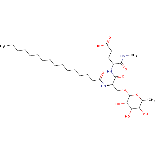 Chemical structure of BindingDB Monomer ID 50067550