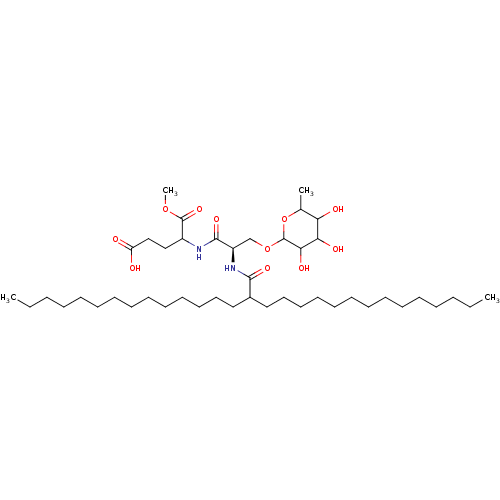 Chemical structure of BindingDB Monomer ID 50067552