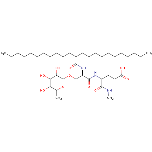 Chemical structure of BindingDB Monomer ID 50067554