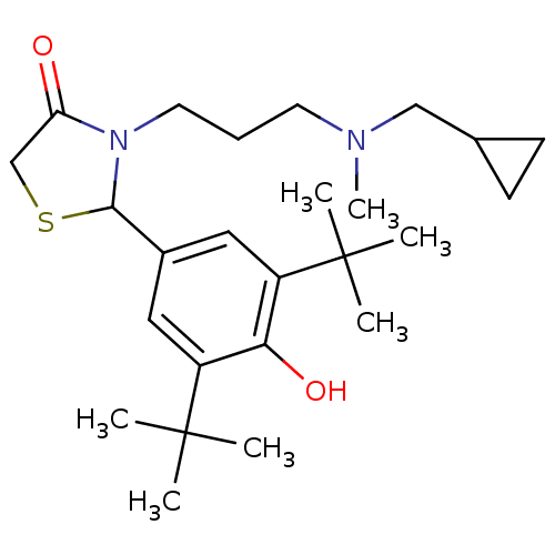 Chemical structure of BindingDB Monomer ID 50067623