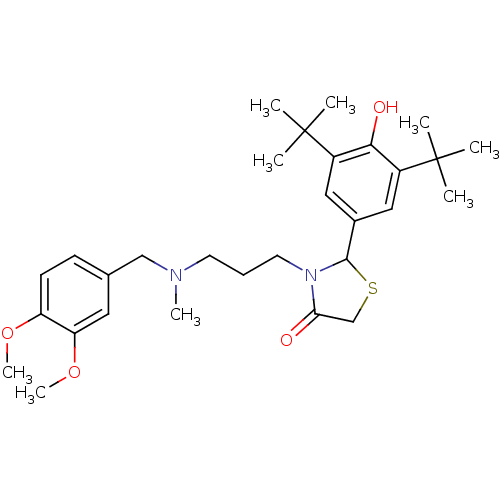 Chemical structure of BindingDB Monomer ID 50067624