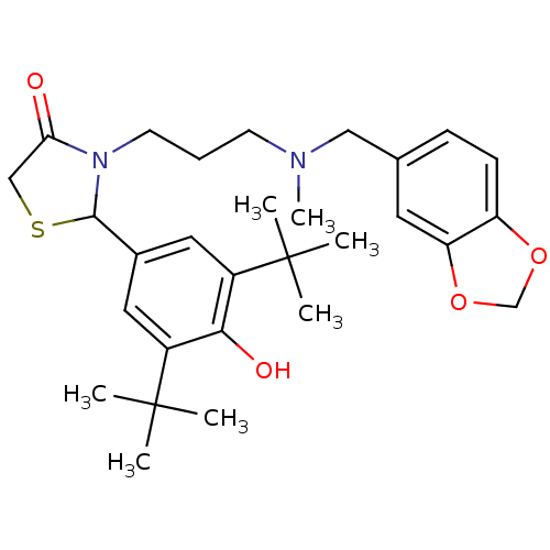 Chemical structure of BindingDB Monomer ID 50067626