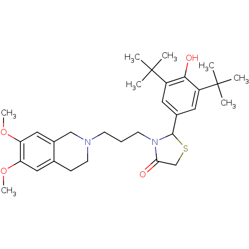 Chemical structure of BindingDB Monomer ID 50067629