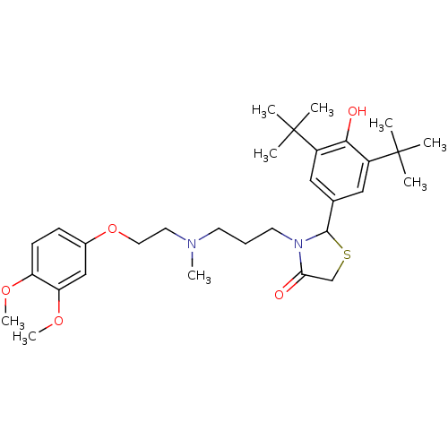 Chemical structure of BindingDB Monomer ID 50067630