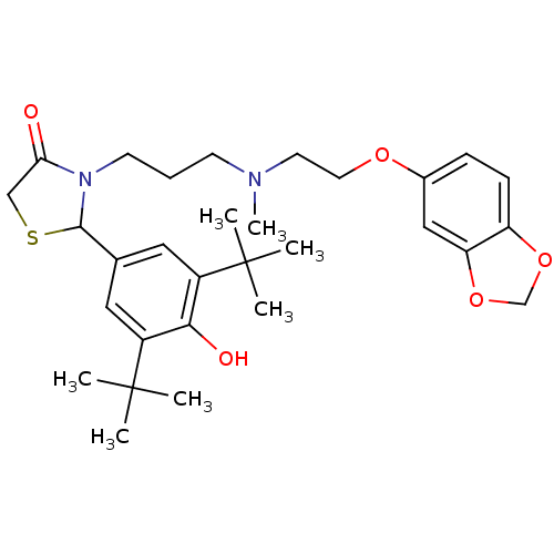 Chemical structure of BindingDB Monomer ID 50067631