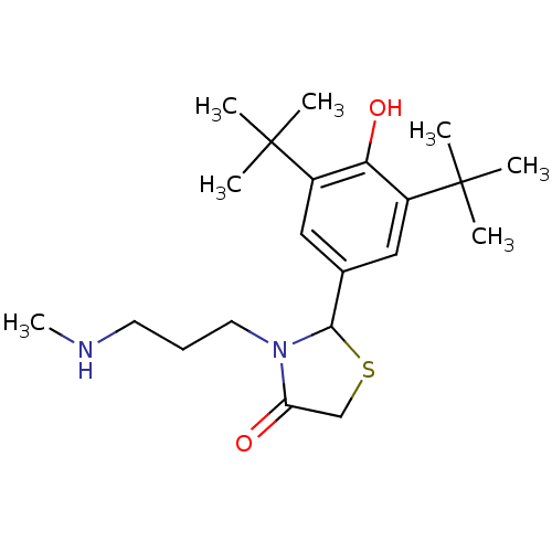Chemical structure of BindingDB Monomer ID 50067634