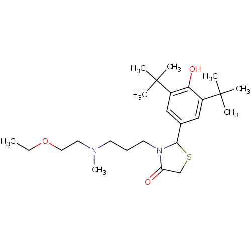 Chemical structure of BindingDB Monomer ID 50067635