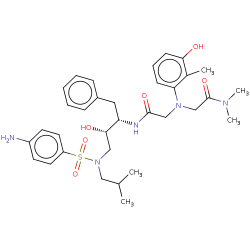 Chemical structure of BindingDB Monomer ID 50067704