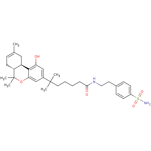 Chemical structure of BindingDB Monomer ID 50067729