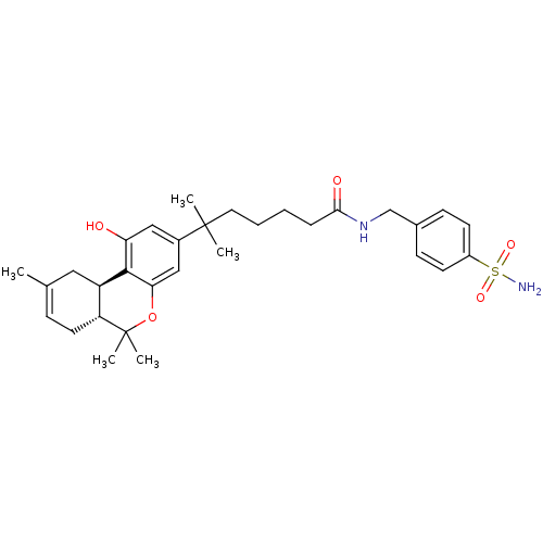 Chemical structure of BindingDB Monomer ID 50067731