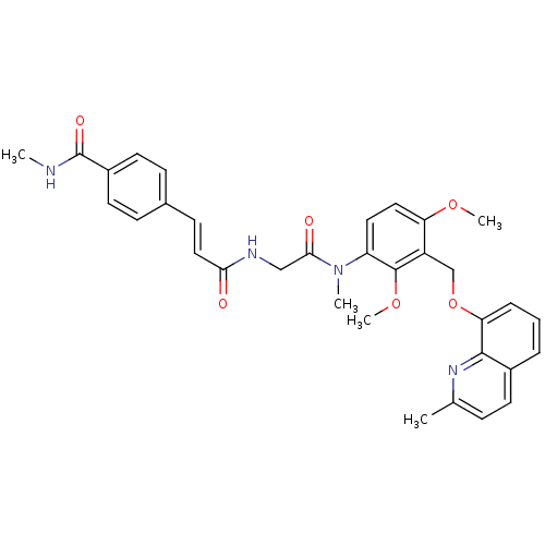 Chemical structure of BindingDB Monomer ID 50067924