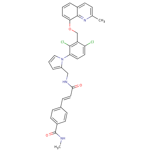 Chemical structure of BindingDB Monomer ID 50067930