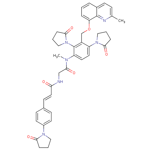 Chemical structure of BindingDB Monomer ID 50067932