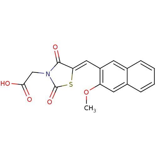 Chemical structure of BindingDB Monomer ID 50068081