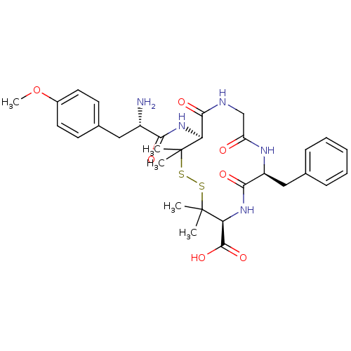 Chemical structure of BindingDB Monomer ID 50068138