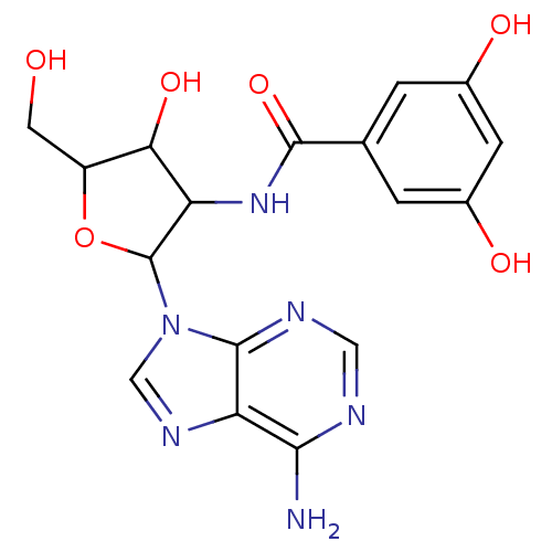 Chemical structure of BindingDB Monomer ID 50068143