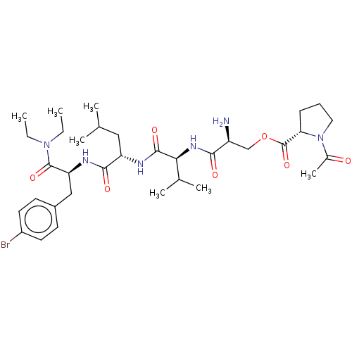 Chemical structure of BindingDB Monomer ID 50068215