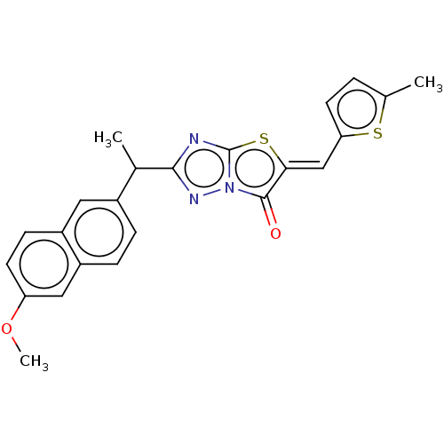 Chemical structure of BindingDB Monomer ID 50068355