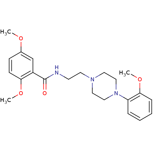 Chemical structure of BindingDB Monomer ID 50068377