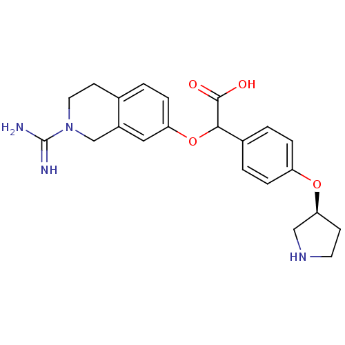 Chemical structure of BindingDB Monomer ID 50068496